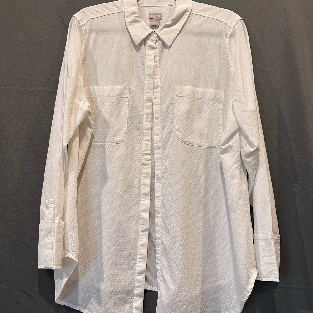 Ivory Button Down Shirt